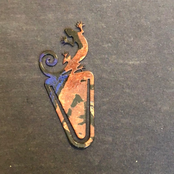 Arizona southwestern gecko metal bookmark - Picture 1 of 2